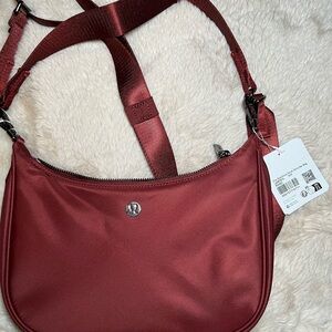 lululemon athletica Burgundy Crossbody Bag